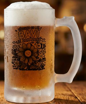 Všechno co mě baví je zakázané, černý potisk