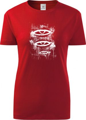 Všepronikající oči, bílý tisk