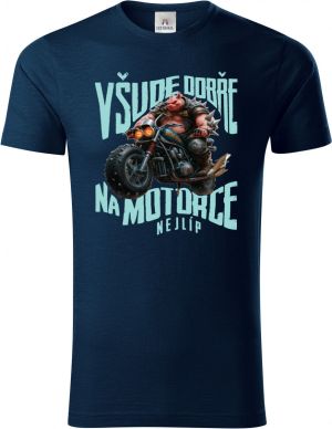 Všude dobře na motorce nejlíp