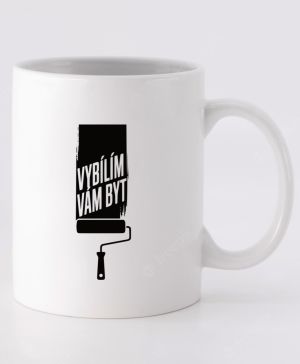 Vybílím vám byt, bílý potisk