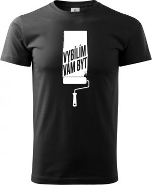 Vybílím vám byt, bílý potisk