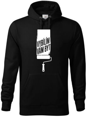 Vybílím vám byt, bílý potisk