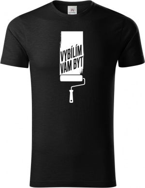 Vybílím vám byt, bílý potisk