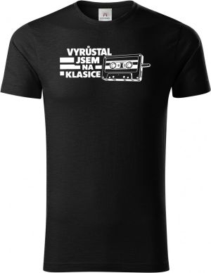 Vyrůstal jsem na klasice, audiokazeta, bílý tisk