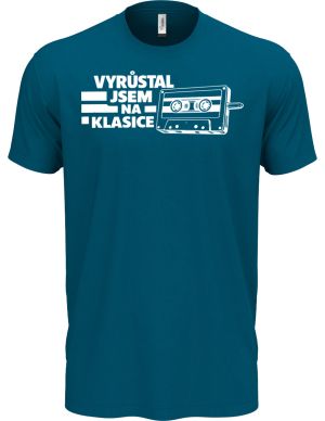 Vyrůstal jsem na klasice, audiokazeta, bílý tisk