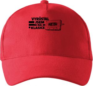 Vyrůstal jsem na klasice, audiokazeta, černý tisk