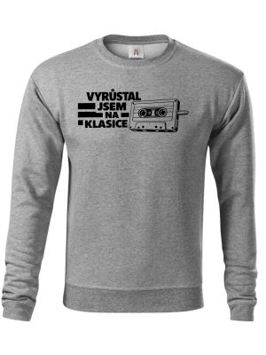 Vyrůstal jsem na klasice, audiokazeta, černý tisk