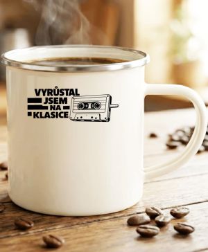 Vyrůstal jsem na klasice, audiokazeta, černý tisk