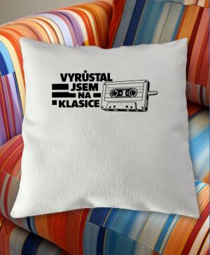 Vyrůstal jsem na klasice, audiokazeta, černý tisk