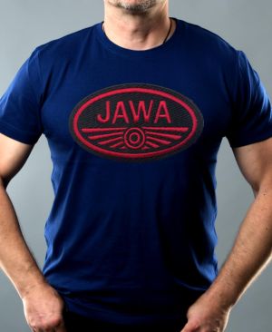 Vyšité logo JAWA