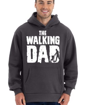 Walking DAD, bílý potisk, v1