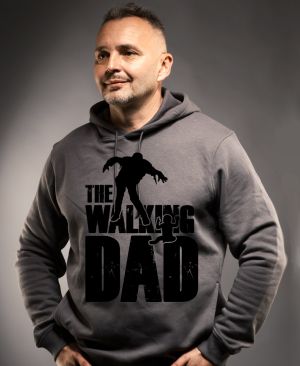 Walking DAD, černý potisk, zombie