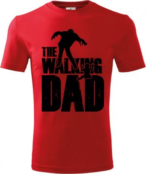 Walking DAD, černý potisk, zombie