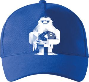 Yetiho úlovek, bílý potisk