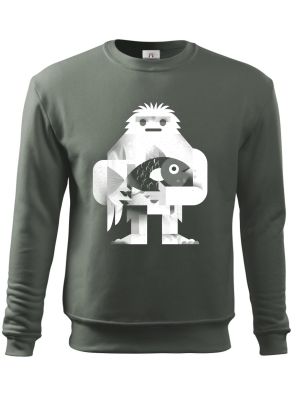 Yetiho úlovek, bílý potisk