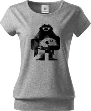 Yetiho úlovek, černý potisk