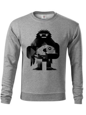 Yetiho úlovek, černý potisk