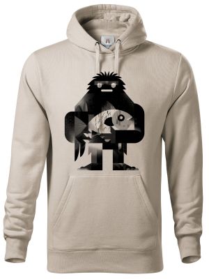 Yetiho úlovek, černý potisk