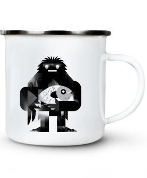 Yetiho úlovek, černý potisk