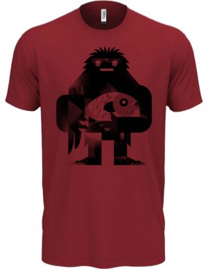 Yetiho úlovek, černý potisk