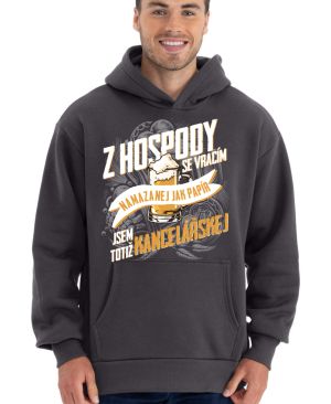 Z hospody se vracím NAMAZANEJ JAK PAPÍR - Kancelářskej