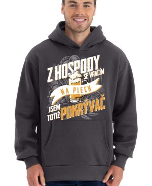 Z hospody se vracím NA PLECH - Pokrývač