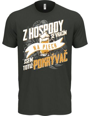 Z hospody se vracím NA PLECH - Pokrývač