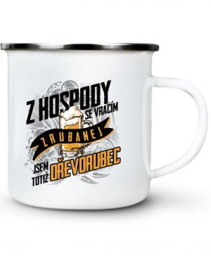 Z hospody se vracím ZRUBANEJ - Dřevorubec