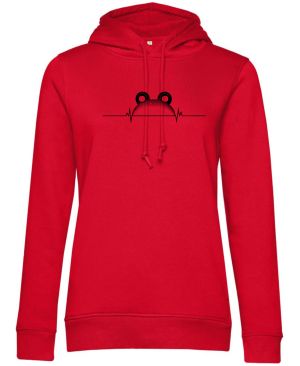 Žabí EKG, černý potisk