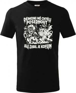 Zabil je kofein, bílý tisk