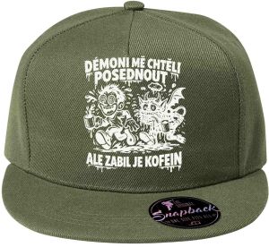 Zabil je kofein, bílý tisk