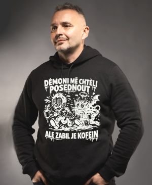 Zabil je kofein, bílý tisk