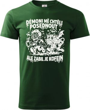 Zabil je kofein, bílý tisk