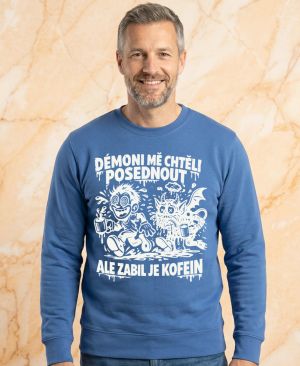 Zabil je kofein, bílý tisk