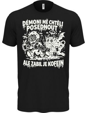 Zabil je kofein, bílý tisk