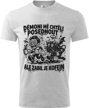 Zabil je kofein, černý tisk