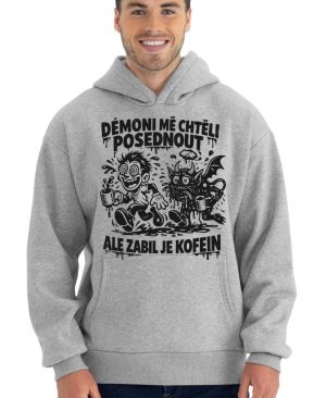 Zabil je kofein, černý tisk