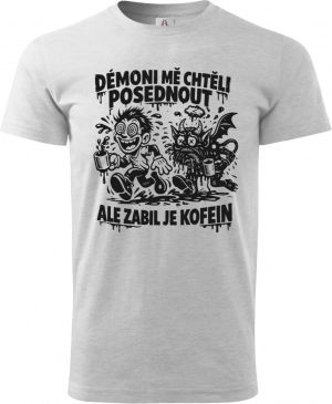 Zabil je kofein, černý tisk