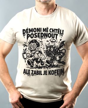 Zabil je kofein, černý tisk