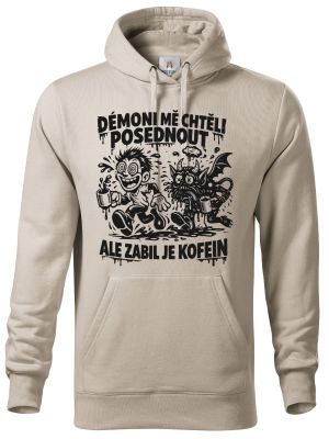 Zabil je kofein, černý tisk