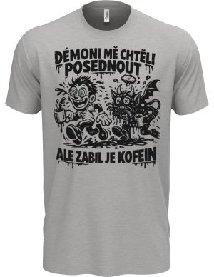 Zabil je kofein, černý tisk