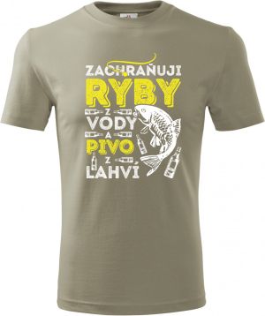 Zachraňuji RYBY z vody a PIVO z lahví, V2