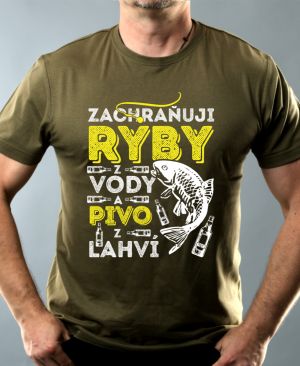 Zachraňuji RYBY z vody a PIVO z lahví, V2