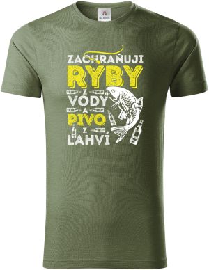 Zachraňuji RYBY z vody a PIVO z lahví, V2