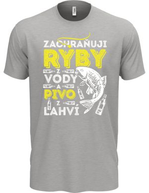 Zachraňuji RYBY z vody a PIVO z lahví, V2