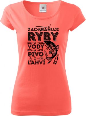 Zachraňuji RYBY z vody a PIVO z lahví