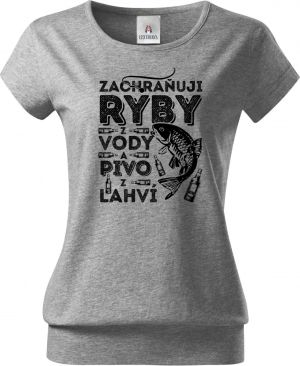 Zachraňuji RYBY z vody a PIVO z lahví