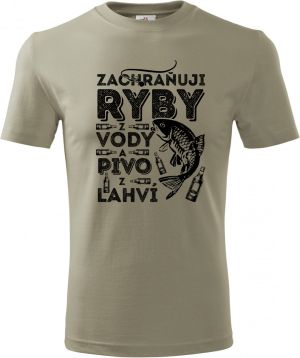 Zachraňuji RYBY z vody a PIVO z lahví