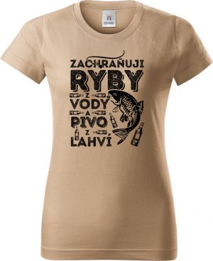 Zachraňuji RYBY z vody a PIVO z lahví