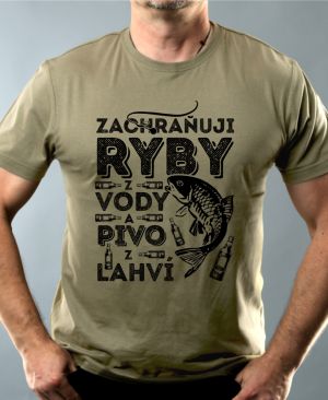 Zachraňuji RYBY z vody a PIVO z lahví